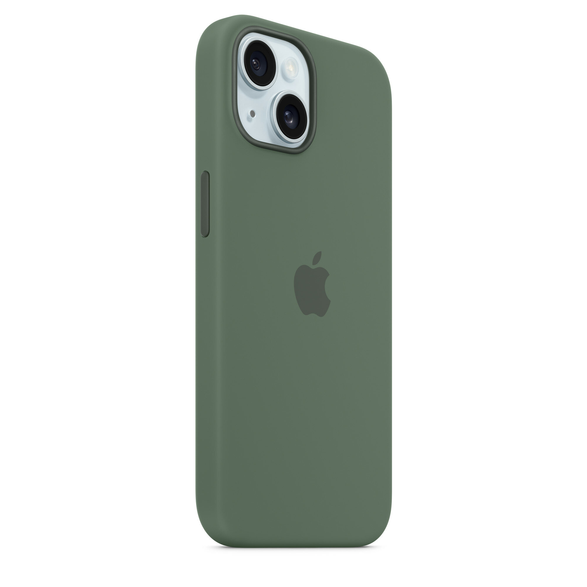 Чехол оригинальный Apple для Iphone 15 Silicone Case - Cypress (MT0X3) — фото 1