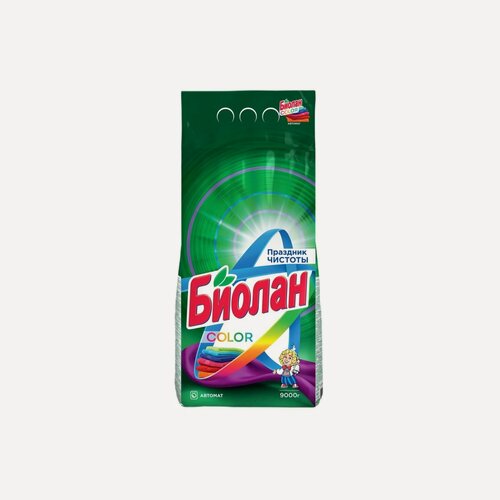 Изображение товара Стиральный порошок-автомат Биолан Color, 9кг (759-4)