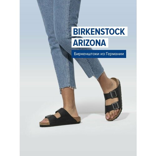 фото Сандалии birkenstock arizona bf narrow, размер 40, черный