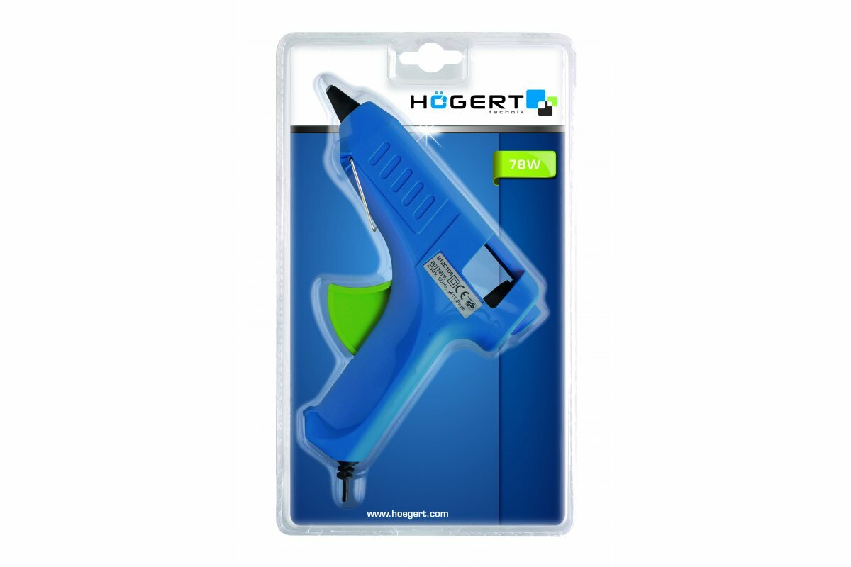 Пистолет клеевой 78W, 11,2 мм HOGERT — фото 1