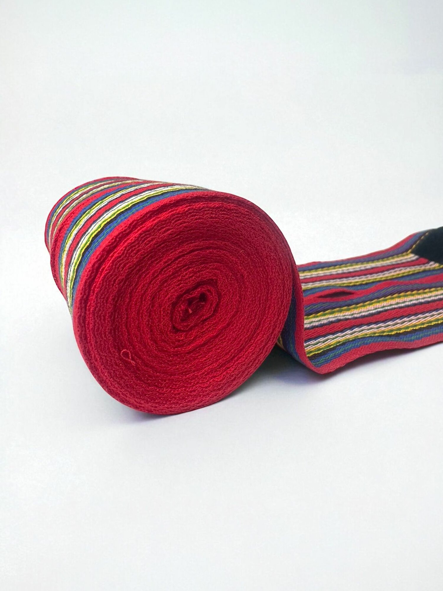 Бинты боксерские Twins CH2 красные — фото 1