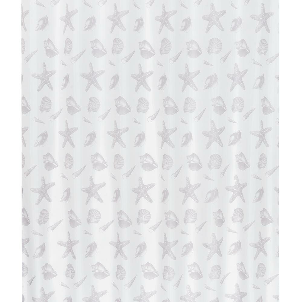 Штора для ванной Fixsen Laguna 180x200 см полиэстер цвет белый