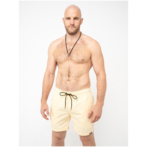 фото Шорты великоросс, размер 54, бежевый