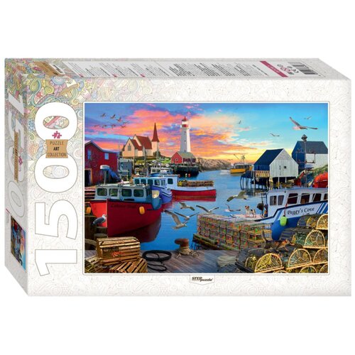 фото Степ пазл / пазл бухта пегги, 1500 деталей step puzzle