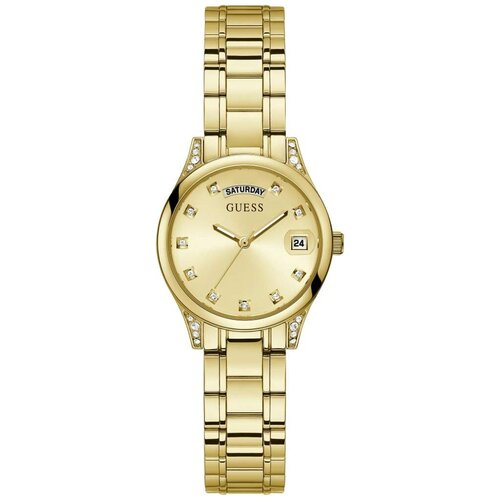 Наручные часы GUESS, золотой часы наручные guess gw0282g1