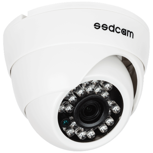 Купольная внутренняя IP-видеокамера 3 Мегапикселя SSDCAM IP-572