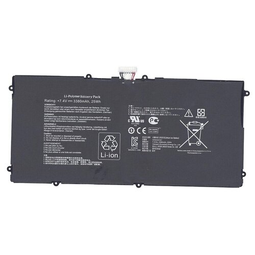 Аккумулятор C21-TF201P для планшета Asus Eee Pad Transformer TF201 Prime 3380mAh