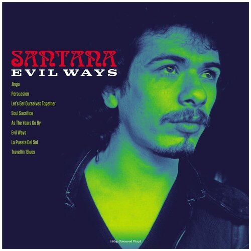 Виниловая пластинка Santana. Evil Ways. Coloured, Yellow (LP)