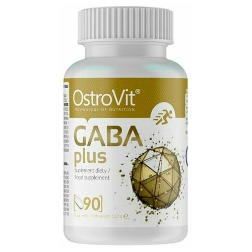 genetic lab gaba plus 90 капс Гамма-аминомасляная кислота Gaba Plus, 90 таблеток