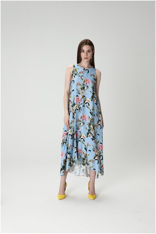 Платье PATTI MO, размер 40, голубой