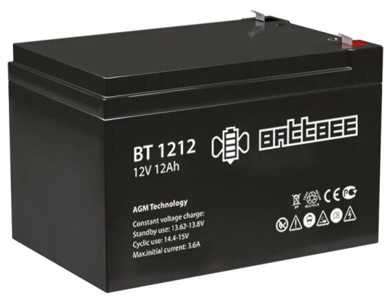 Аккумуляторная батарея Battbee BT 1212