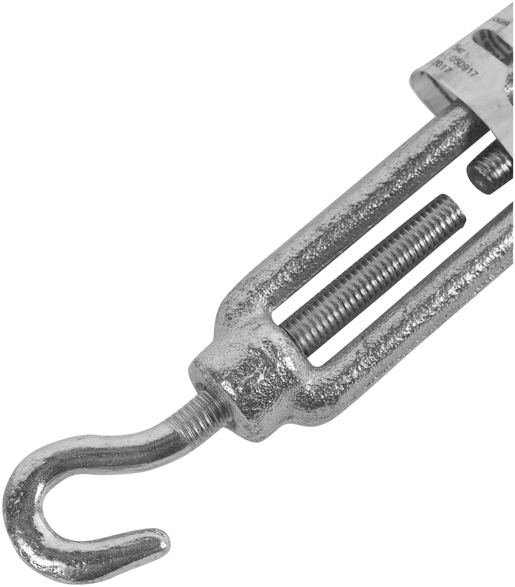 Талреп крюк-кольцо Standers М5, 25 кг, оцинкованная сталь - фотография № 2