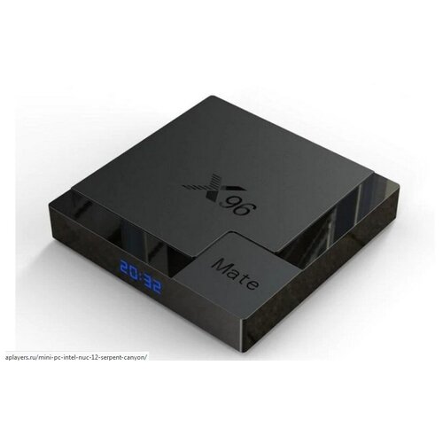 Смарт ТВ-приставка X96 Mate Allwinner H616 Android 10 432 ГБ 4K 358900₽