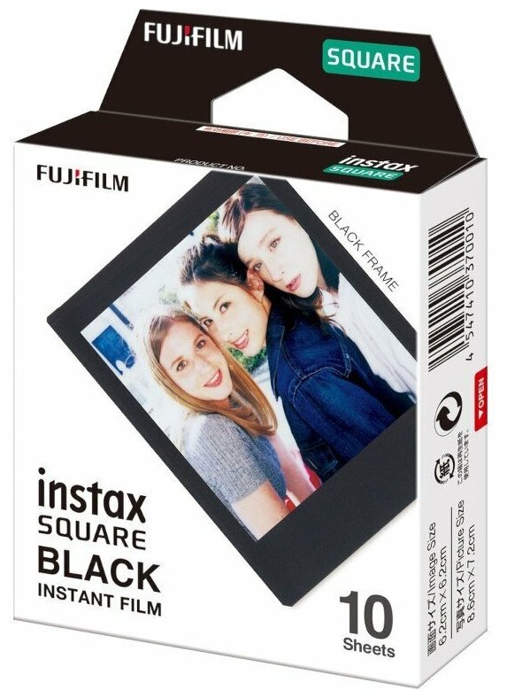 Fujifilm Instax Square Black Frame для Instax Square SQ6/SQ10/SQ20/Instax Share SP-3 16576532