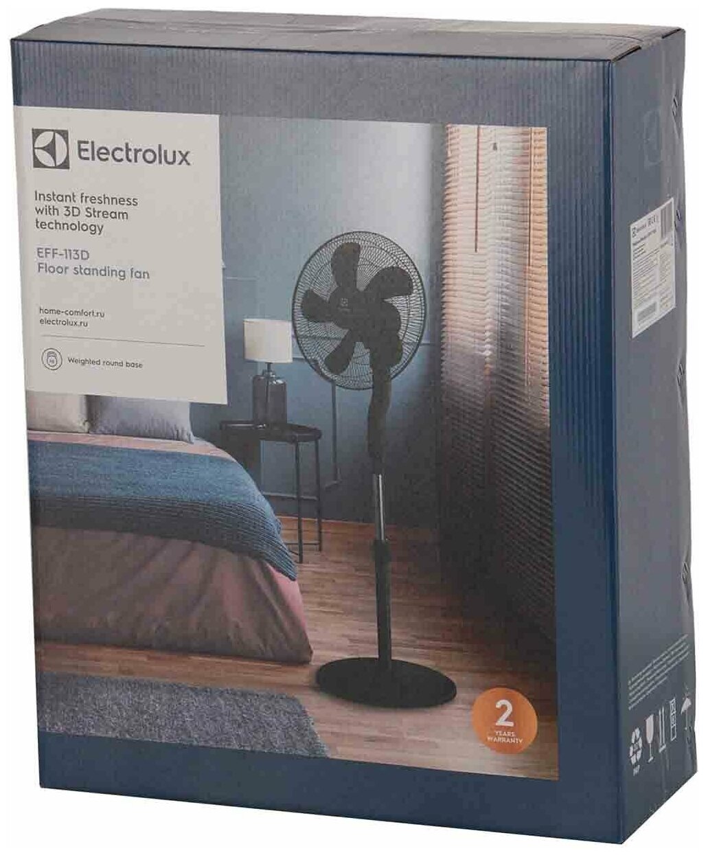 Вентилятор напольный Electrolux EFF-113D - фотография № 3