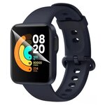 Защитная гидрогелевая пленка для смарт-часов Xiaomi Redmi Watch 2 lite (2 штуки) / Противоударная глянцевая Сяоми Редми Вотч 2 лайт - изображение