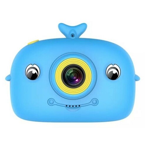 Детский цифровой фотоаппарат Рыбка голубая