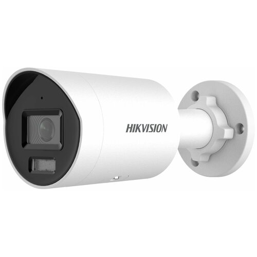 видеокамера ip hikvision hiwatch ds i214 b 2 8 2 8мм цветная корп белый DS-2CD2023G2-IU(6мм) Профессиональная видеокамера IP цилиндрическая