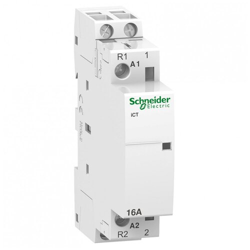 Модульный контактор iCT16A 1НО 1НЗ 230/240В АС 50Г Acti 9 Schneider Electric A9C22715