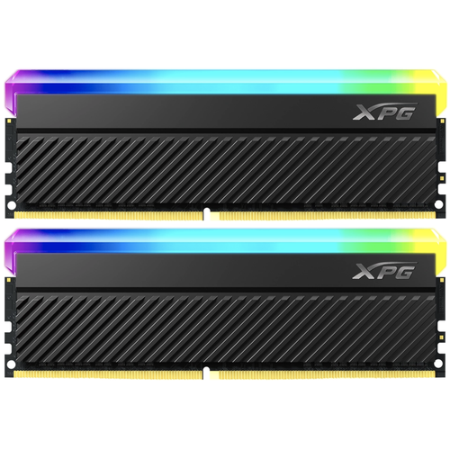 64GB ADATA DDR4 3600 DIMM XPG Spectrix D45G RGB Gaming Memory AX4U360032G18I-DCBKD45G Non-ECC, CL18, 1.35V, RTL