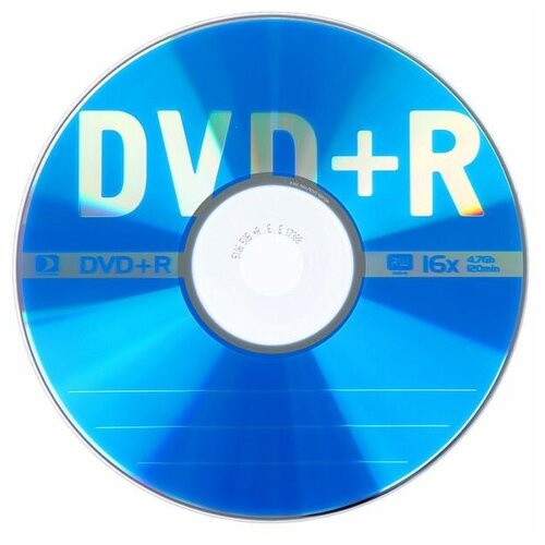 Диск DVD+R Data Standard, 16x, 4.7 Гб, конверт, 1 шт , 4 шт.