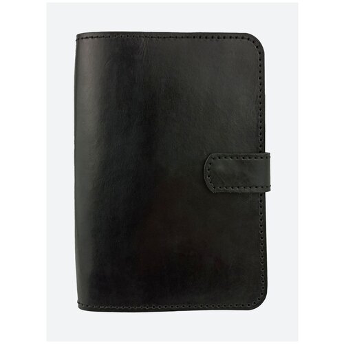 Тетрадь-органайзер на кольцах А5 ChesareC с обложкой из натуральной кожи