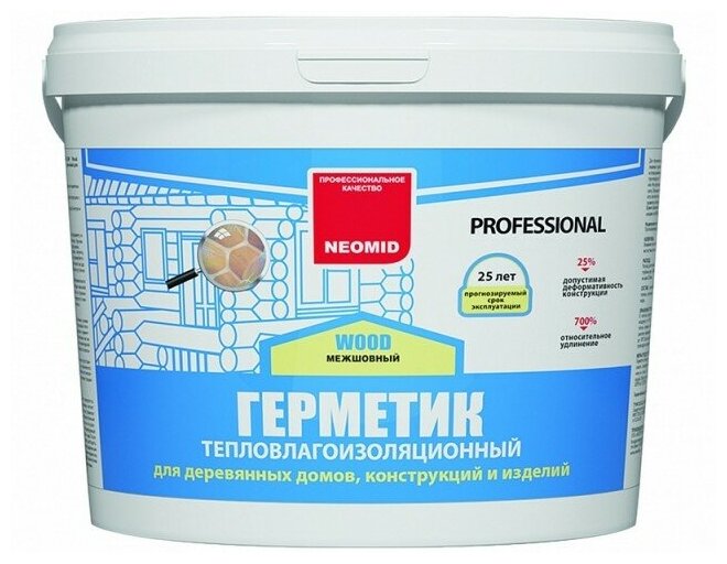 NEOMID Professional Герметик строительный тик 3 кг - фотография № 4