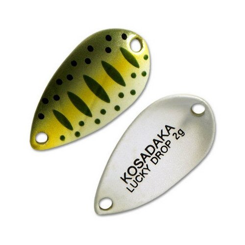 фото Kosadaka блесна колеблющаяся kosadaka trout police lucky drop ( 2гр/400)