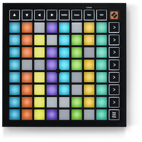 novation launchpad x контроллер для ableton live 64 полноцветных пэда NOVATION LAUNCHPAD MINI MK3 контроллер