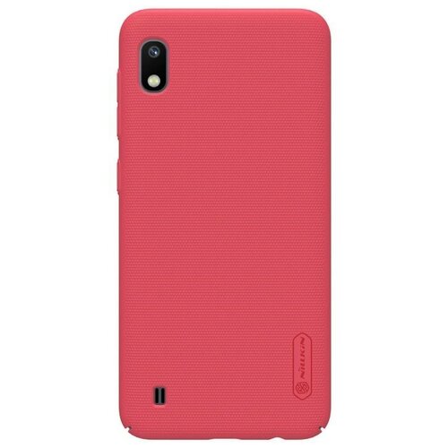 чехол накладка samsung gradation cover для samsung galaxy a10 sm a105fn черный Чехол пластиковый для Samsung Galaxy A10 цвет-красный