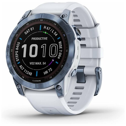 Умные часы Garmin Fenix 7 Sapphire Solar Mineral Blue 010-02540-25 10000000₽