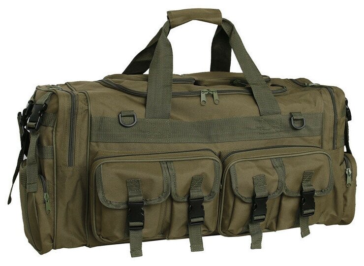Дорожная сумка тактическая Tactical travel олива - фотография № 3