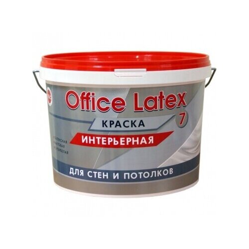 Краска водно-дисперсионная КБС OFFICE LATEX 7 матовая бесцветный 0.9 л