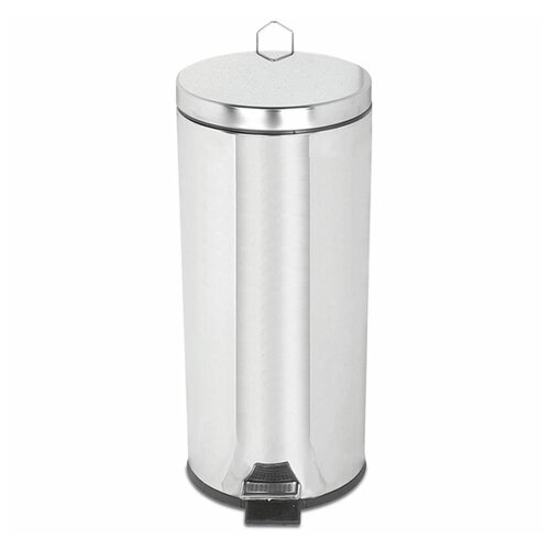 PALEX Урна мусорная с педалью 40л 3700-340 серый, глянец 12385