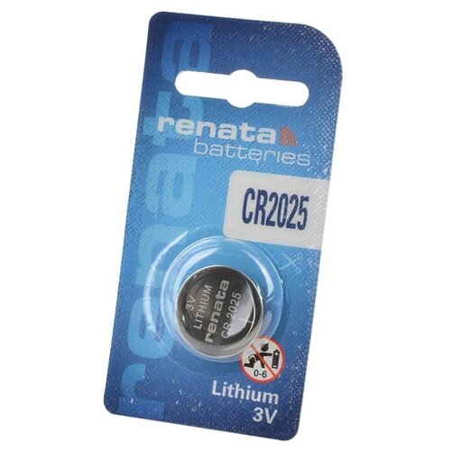 Батарейки Renata CR2025 Lithium BL1 (10шт) батарейки renata cr1216 lithium bl1 10шт