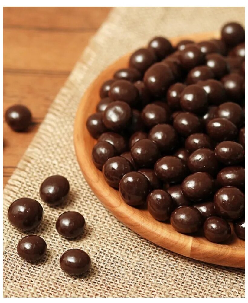 Драже Изюм в шоколадной глазури, Рот Фронт, 200 гр. - фотография № 4