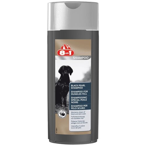 8in1 Black Pearl Shampoo шампунь для собак темных окрасов, 250 мл
