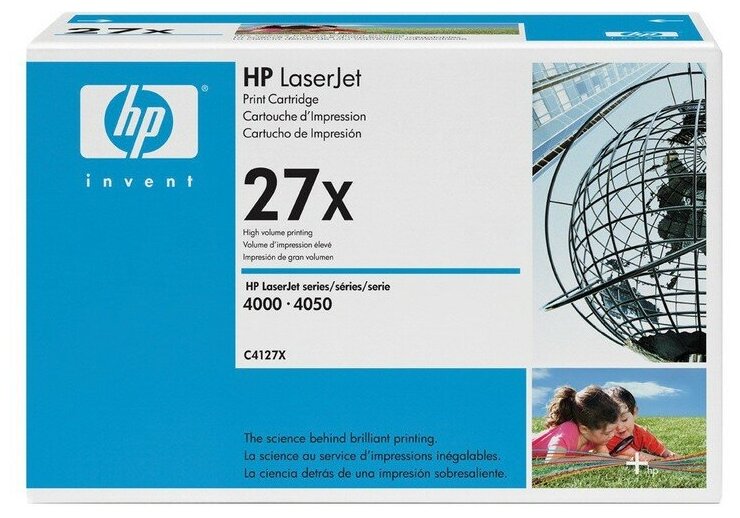 Картридж HP C4127X (27X) Черный для LJ 4000/4050