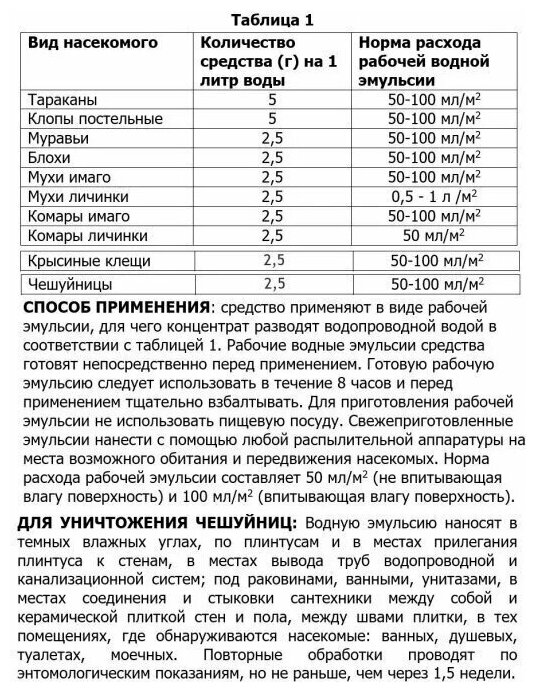 Титан / титанопик 100 мл. - средство от клопов, тараканов, клещей, ос, комаров, мух