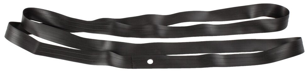 Велосипедная лента ободная в 24" резиновая 1400х18мм черная