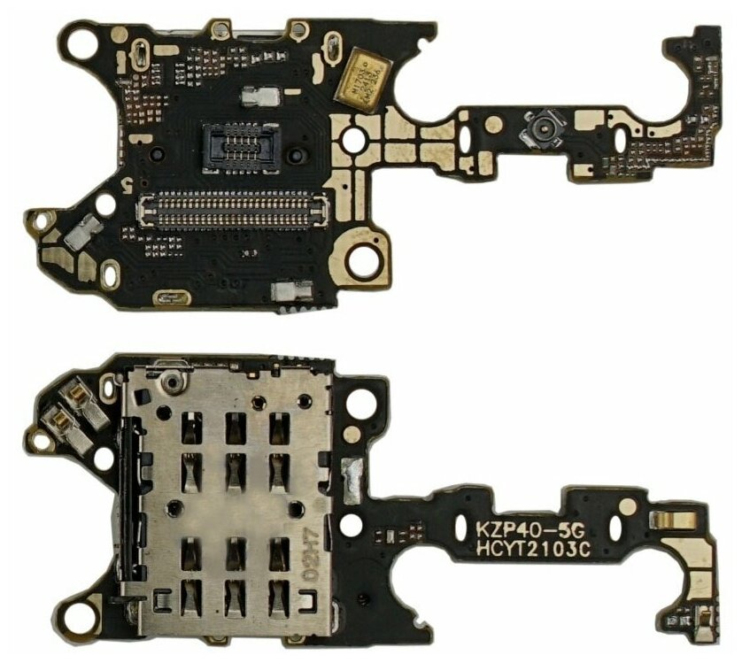 Шлейф для Huawei P40 на разъем SIM/MMC