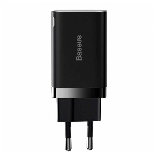 Сетевое зарядное устройство Baseus CCSUPP-E01 Super Si Pro Quick Charger C+U 30W EU Black сетевое зарядное устройство baseus ccsupp e01 super si pro quick charger c u 30w eu black