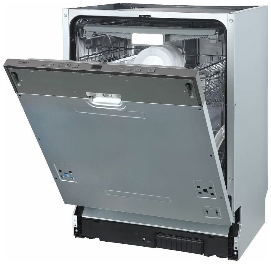 Встраиваемая посудомоечная машина KRAFT Technology TCH-DM609D1404SBI - фотография № 1