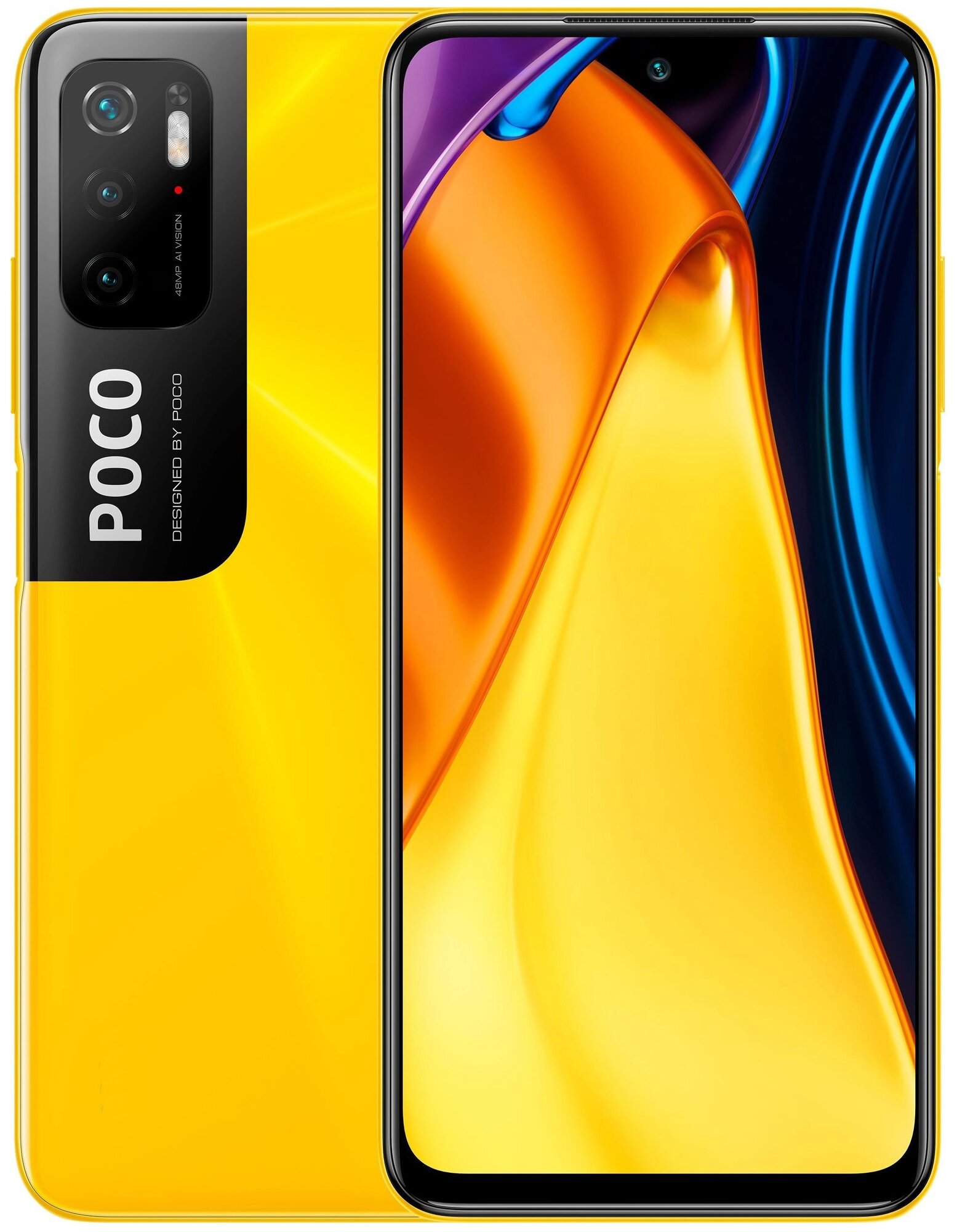 Смартфон Xiaomi POCO M3 Pro 6/128 ГБ RU, Dual nano SIM, желтый POCO