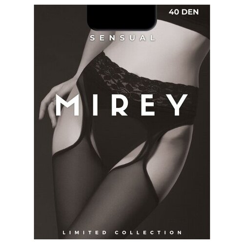 Колготки Mirey, размер 2, черный