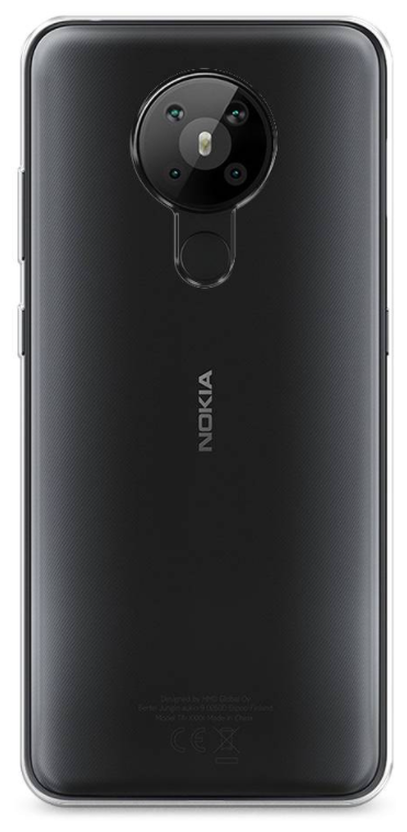 Чехол силиконовый для Nokia 5.3 , прозрачный