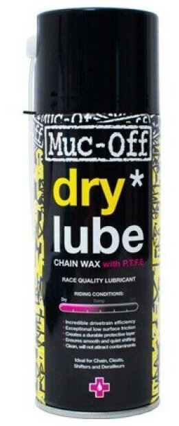 Смазка Muc-Off DRY LUBE PTFE (400 мл)