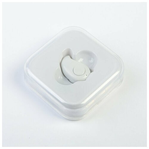 Наушник беспроводной LuazON RX-3 микрофон АКБ 50 мАч белые 71100₽