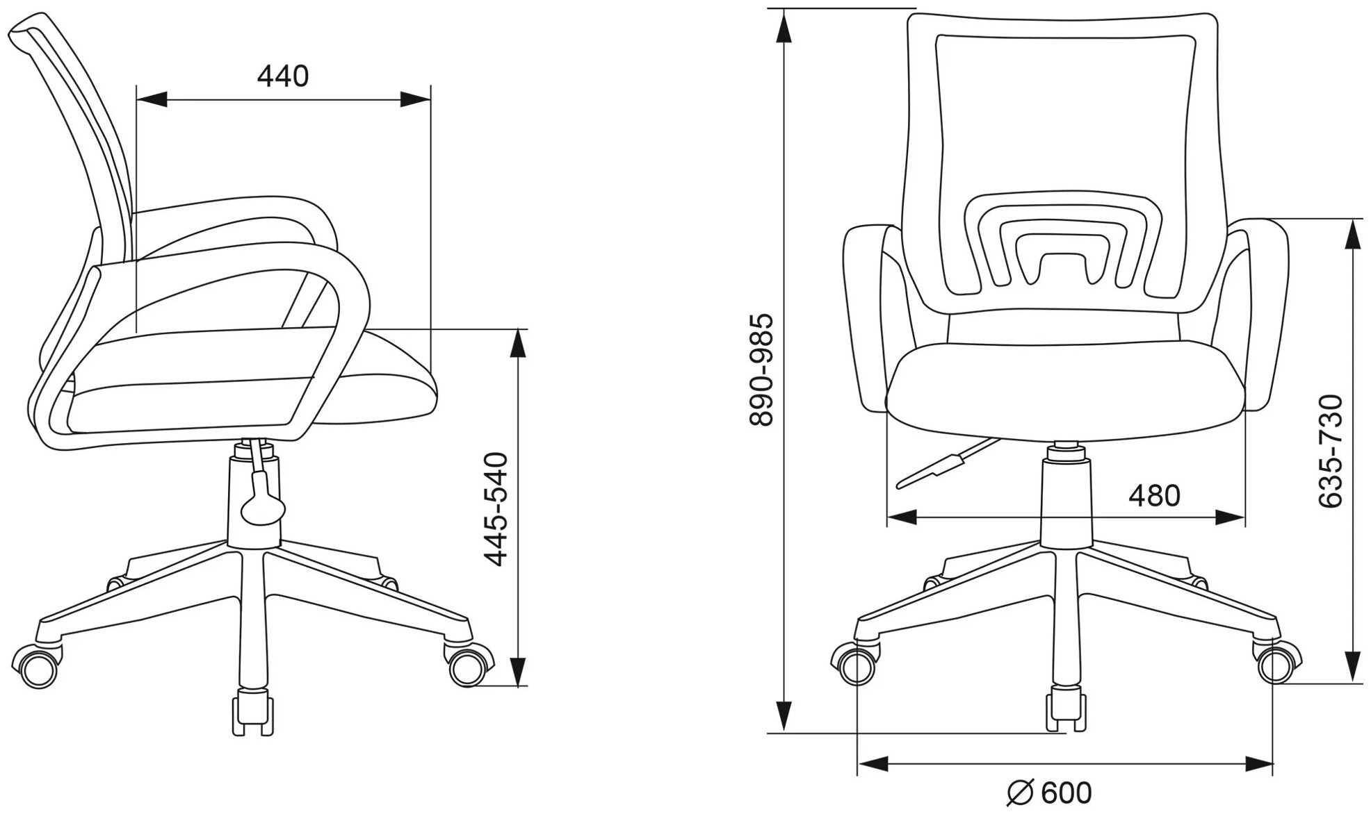 Компьютерное кресло STOOL GROUP TopChairs ST-Basic офисное, обивка: сетка/текстиль, цвет: красный/черный - фотография № 9