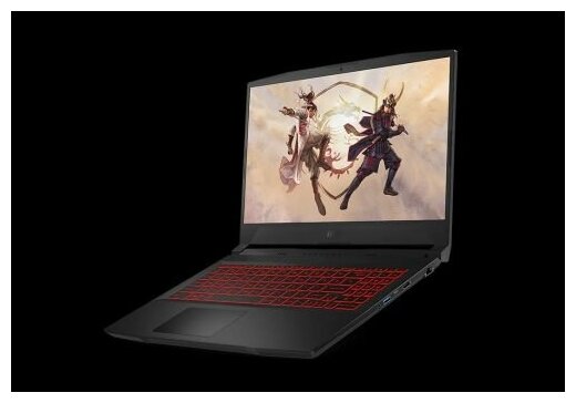 Ноутбук MSI Katana GF66 11UE-639X 9S7-158112-639 156 Core i5 11400H 16Gb SSD 512Gb GeForce RTX 3060 для ноутбуков Черный